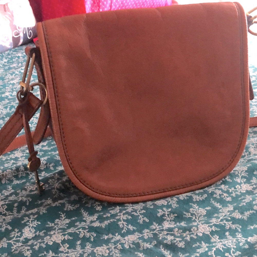 Fossil crossbody leather
